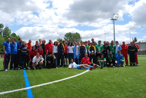 Resultados del Campeonato de Espa&ntilde;a 2010 de F&uacute;tbol 7 para paral&iacute;ticos cerebrales